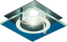 Светильник встраиваемый Италмак Quartz 51 4 12 с накладным стеклом квадрат. MR16  картинка 